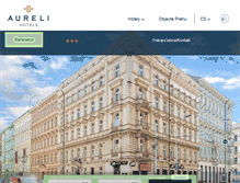 Tablet Screenshot of hotelatos.cz